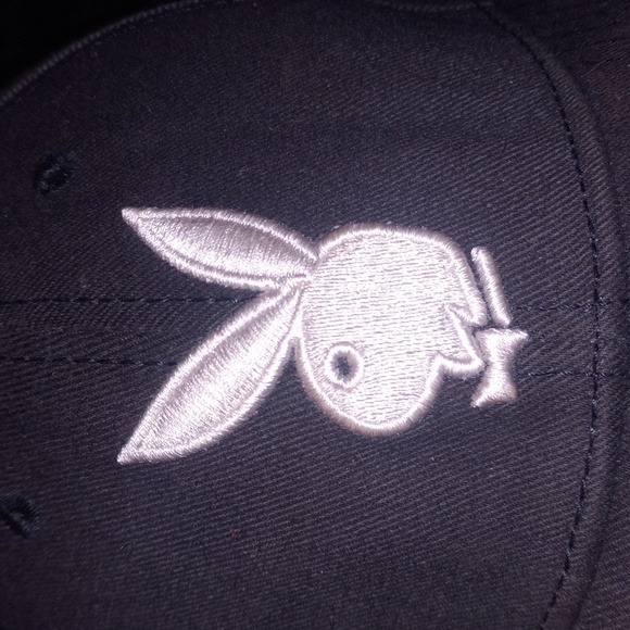 Mens PlayBoy bunnie Ball cap - Picture 2 of 6